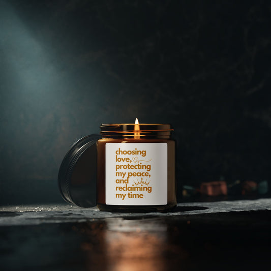 Self Care, Peace and Love 4oz Candle